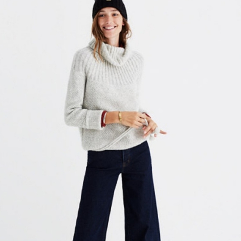 Madewell Drawstring Pullover Sweater - image 1